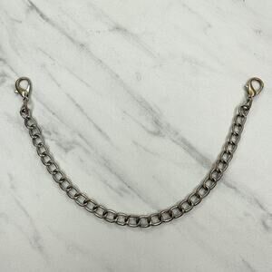 Silver Tone Metal Curb Chain Link Pants Chain Wallet Chain ✨